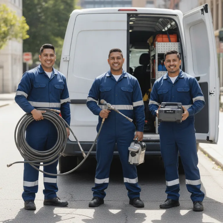 Desentupimentos equipe em Santo Angelo